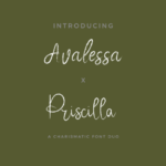 Avalessa X Priscilla Duo Font - Featured Image