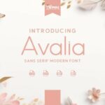 Avalia Font - Featured Image