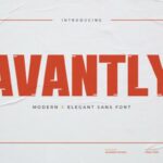 Avantly Font - Featured Image