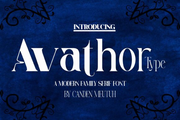 Avathor Type Font - Featured Image