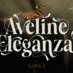 Aveline Eleganza Font - Featured Image