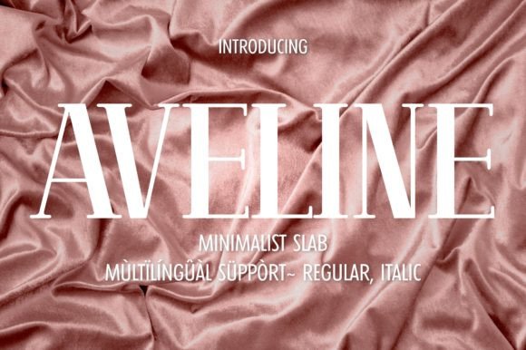Aveline Font - Featured Image