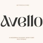 Avello Font - Featured Image