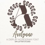 Avelynne Monogram Font - Featured Image