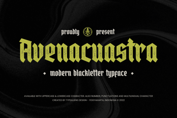 Avenacuastra Font - Featured Image