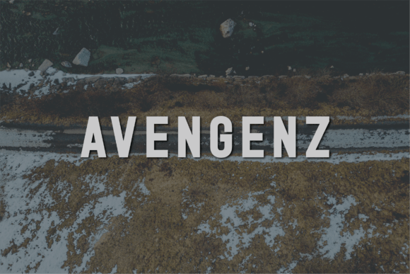 Avengenz Font - Featured Image