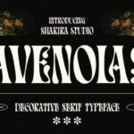 Avenolas Font - Featured Image