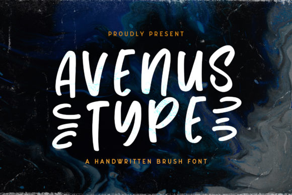 Avenus Type Font - Featured Image
