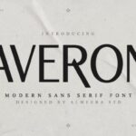 Averon Font - Featured Image