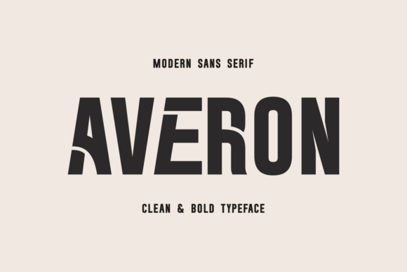 Averon Font - Featured Image