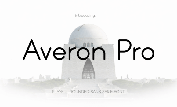 Averon Pro Font - Featured Image