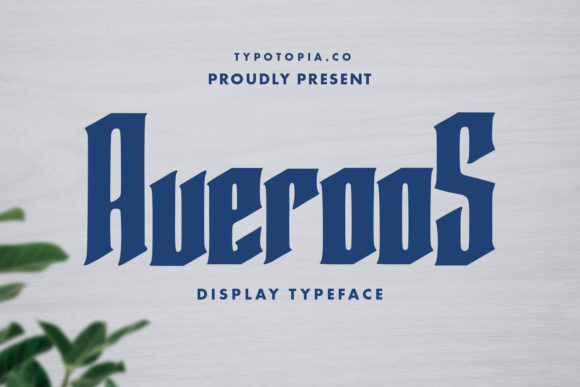 Averoos Font - Featured Image