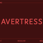 Avertress Font - Featured Image