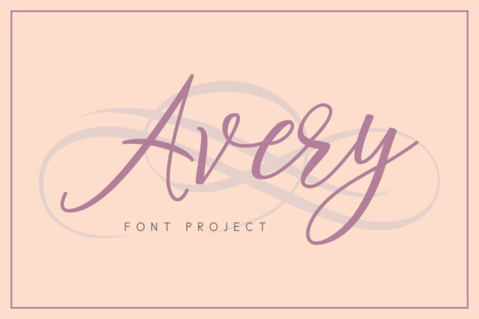 Avery Font - Featured Image