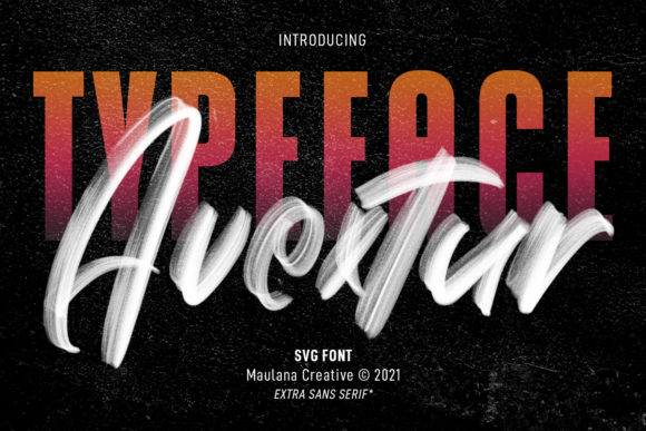 Avextur Font - Featured Image