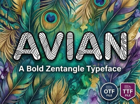 Avian Font - Featured Image