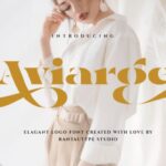 Aviarge Font - Featured Image