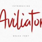 Aviliator Font - Featured Image