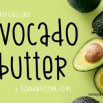 Avocado Butter Font - Featured Image