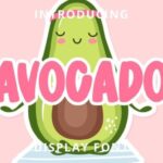 Avocado Font - Featured Image