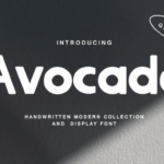 Avocado Font - Featured Image