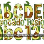 Avocado Fusion Font - Featured Image