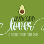 Avocado Lover Font - Featured Image
