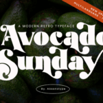 Avocado Sunday Font - Featured Image