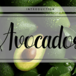 Avocados Font - Featured Image