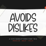 Avoids Dislikes Font - Featured Image