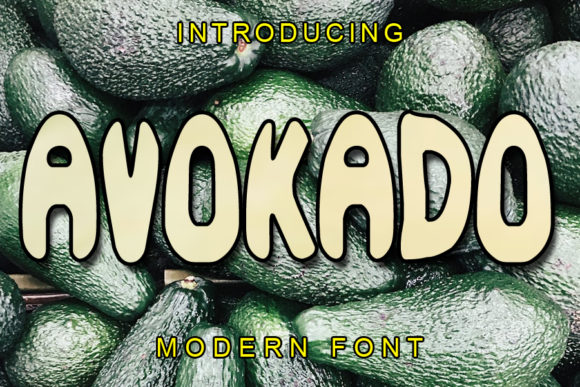 Avokado Font - Featured Image