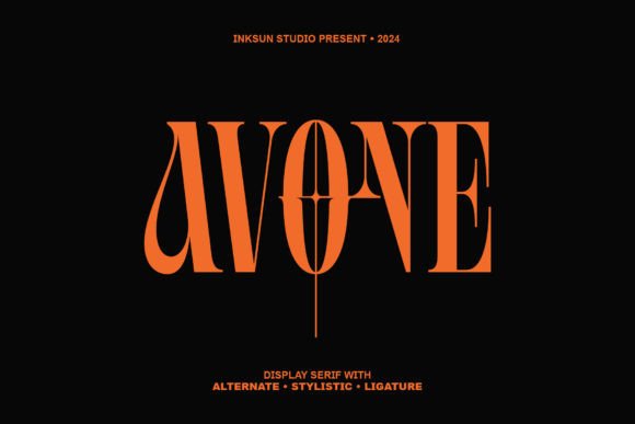 Avone Font - Featured Image