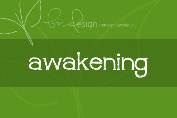 Awakening Font - Featured Image
