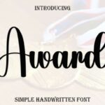 Award Font - Featured Image