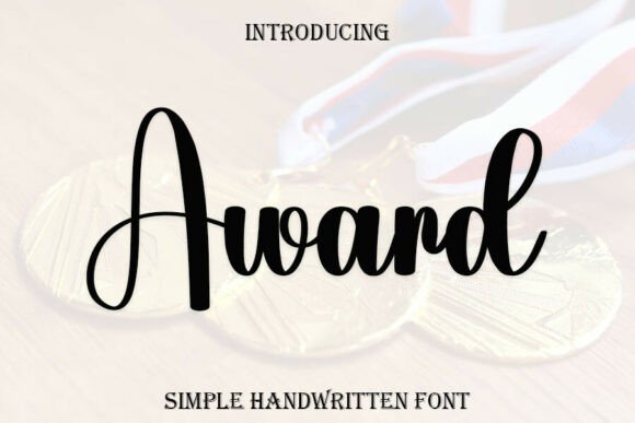 Award Font - Featured Image