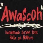 Awascoh Font - Featured Image