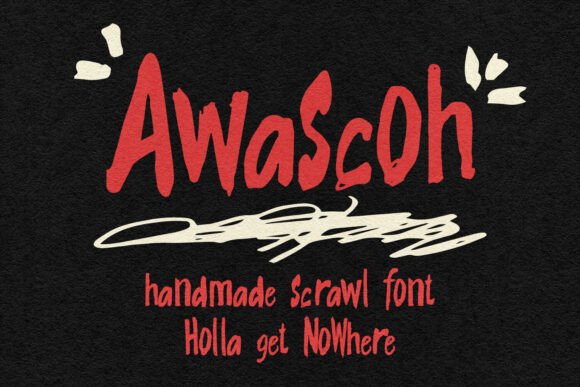 Awascoh Font - Featured Image