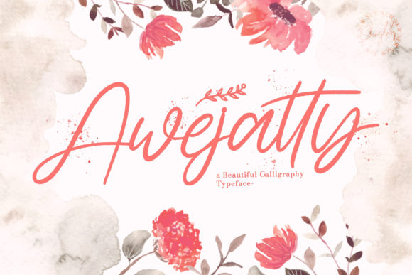 Awejatty Font - Featured Image