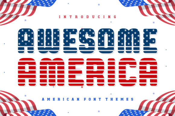 Awesome America Font - Featured Image