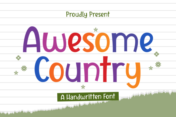 Awesome Country Font - Featured Image