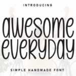 Awesome Everyday Font - Featured Image