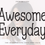 Awesome Everyday Font - Featured Image