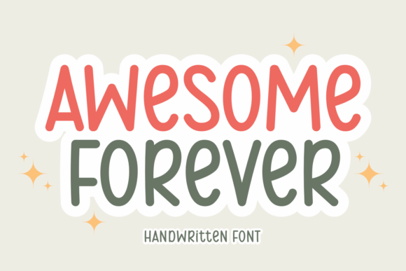 Awesome Forever Font - Featured Image