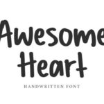 Awesome Heart Font - Featured Image