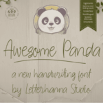 Awesome Panda Font - Featured Image