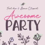 Awesome Party Font - Featured Image