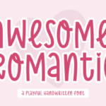 Awesome Romantic Font - Featured Image