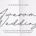 Awesome Wedding Font - Featured Image