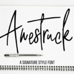Awestruck Font - Featured Image