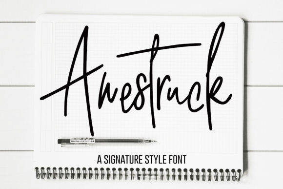 Awestruck Font - Featured Image
